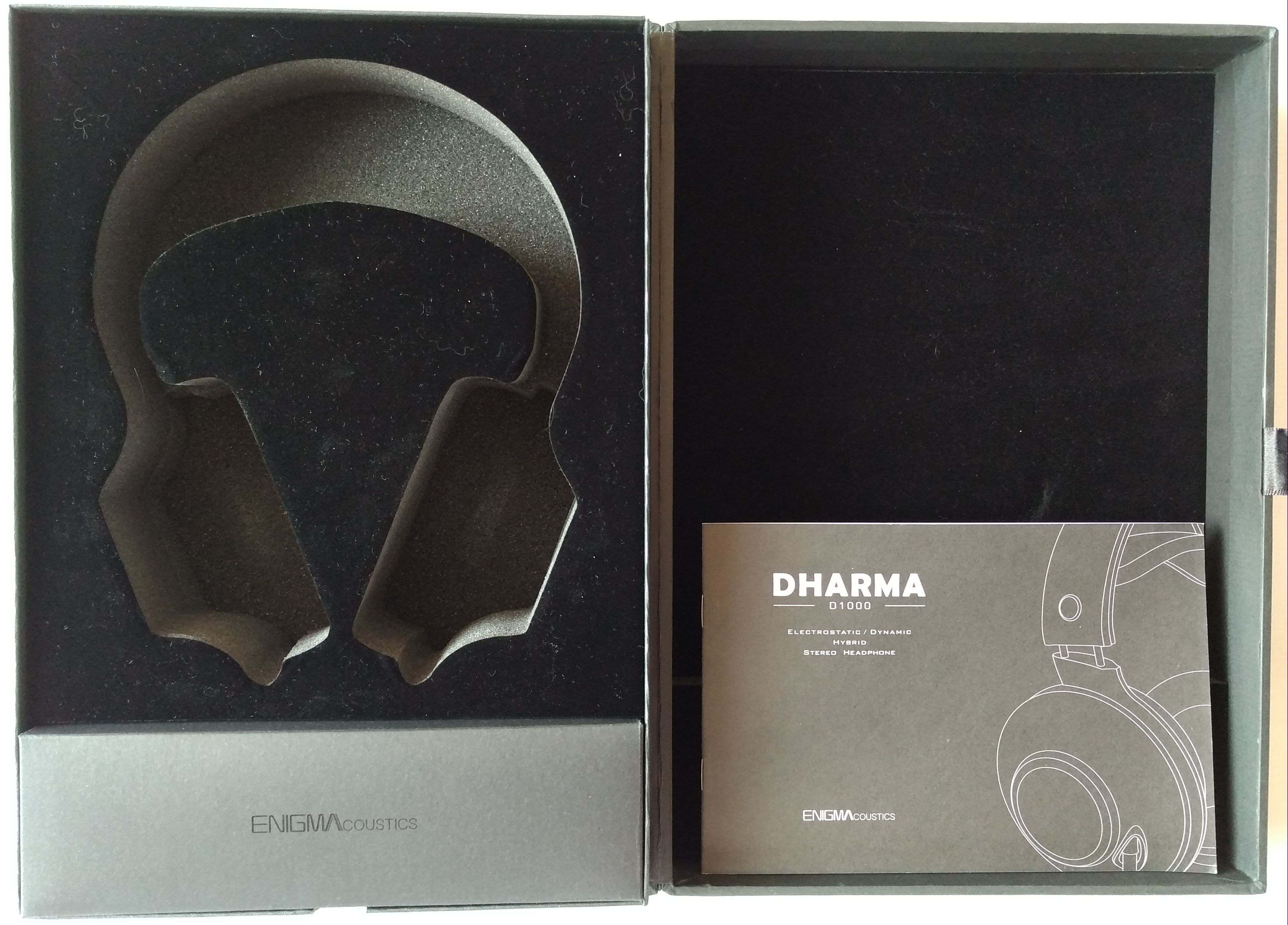Dharma D1000 pudło po otwarciu