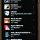 iBasso DX320 - ekran z listą albumów