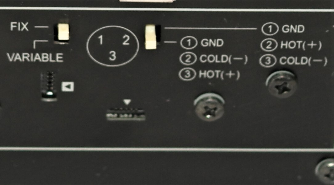 pioneer u 05 hebelki do zmiany pinow xlr oraz aktywacji regulacji glosnosci