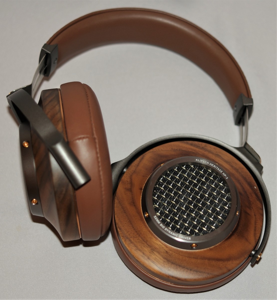 klipsch hp 3 sluchawka obrocona na plask