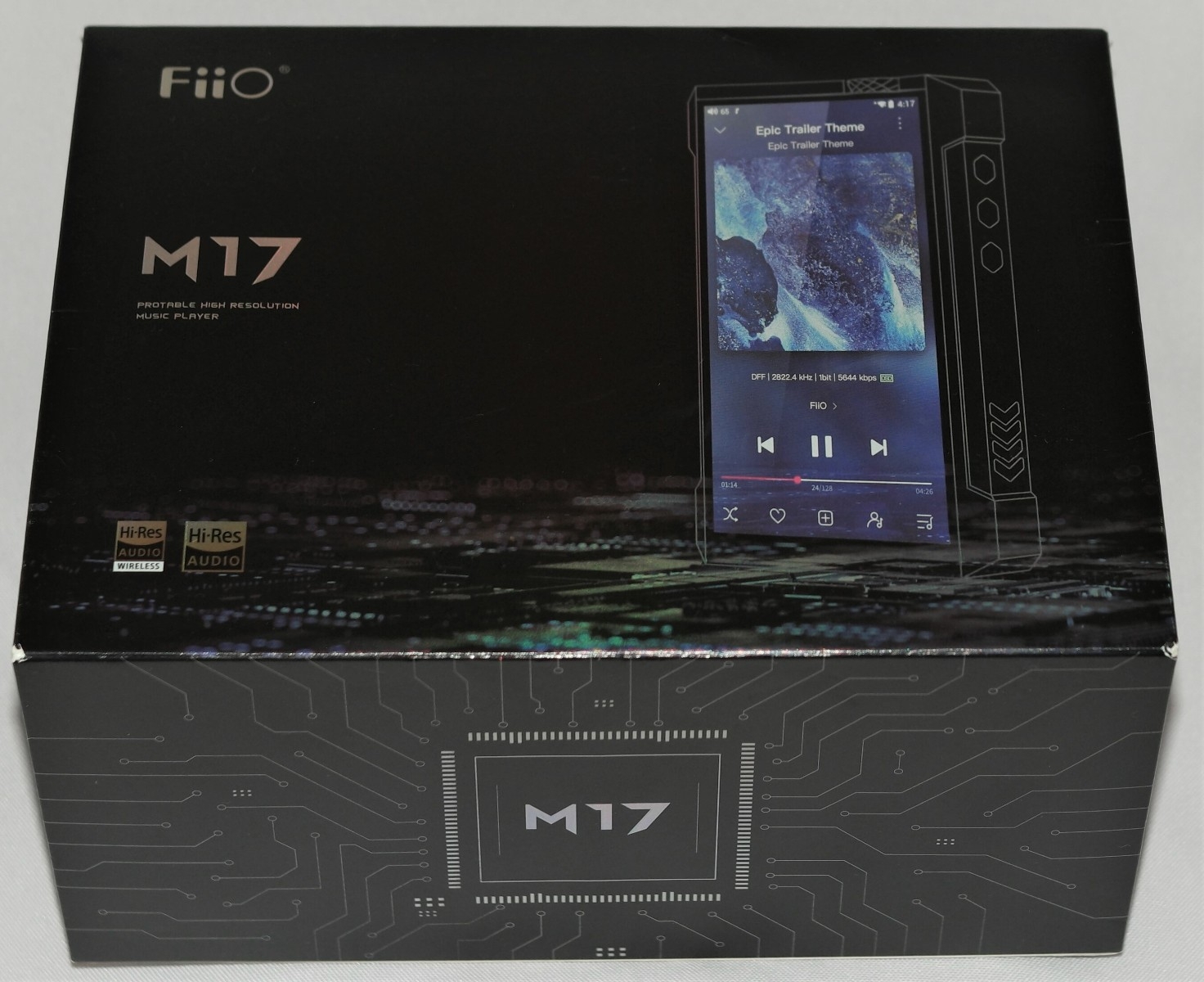 fiio m17 pudelko kartonowe