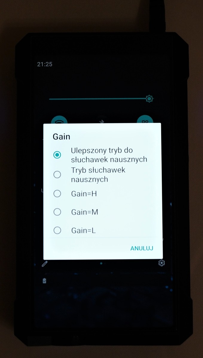 fiio m17 tryb ukrytego wzmocnienia